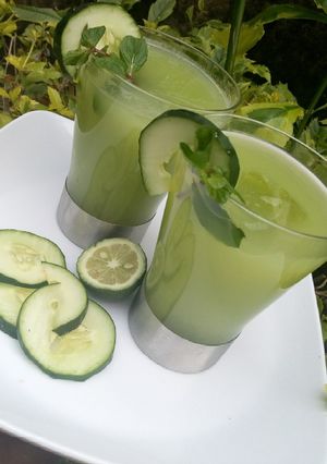 A picture of Cucumber drink.