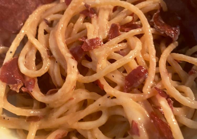 Recetta di Qualsiasi sera della settimana Carbonara tutta sbagliata