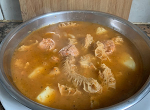 Una foto de Guiso de mondongo