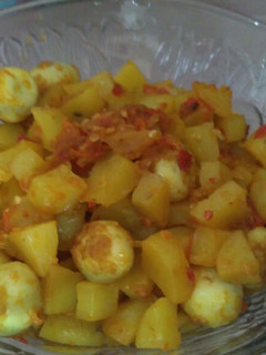 Foto resep Balado Telur Puyuh & Kentang