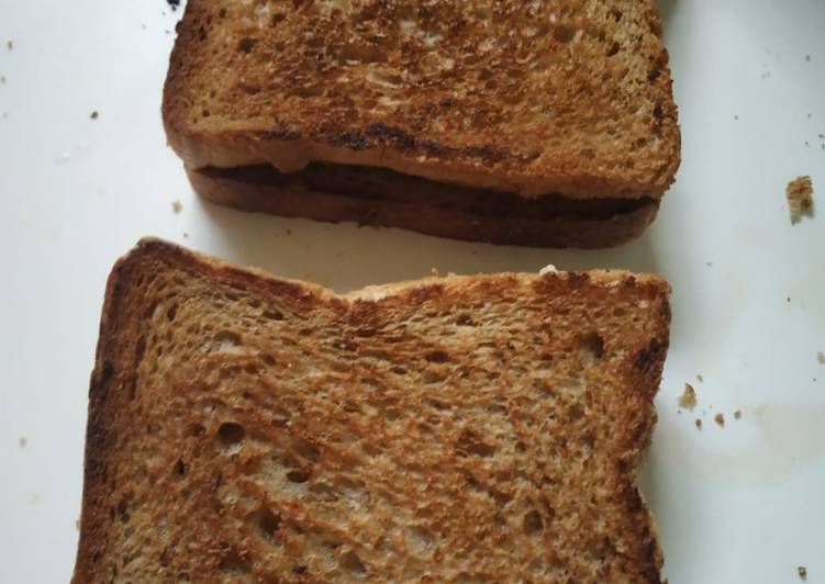 Simple Way to Prepare Super Quick Homemade Crispy tawa toast