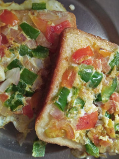 A picture of Bread omelette.