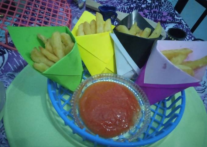 Resep membuat Kentang goreng krispi  istimewa