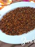 Oven Roasted Red Lobia or Red Cow Peas