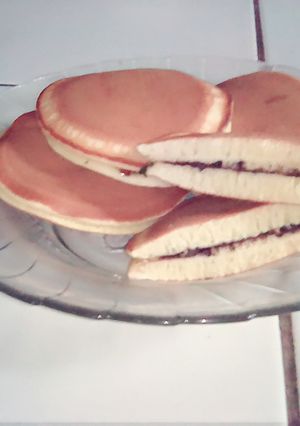 Foto resep Dorayaki Isi Coklat Pisang