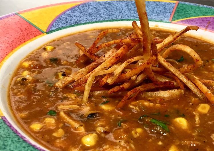 Step-by-Step Guide to Make Homemade Chicken Adobo Tortilla Soup