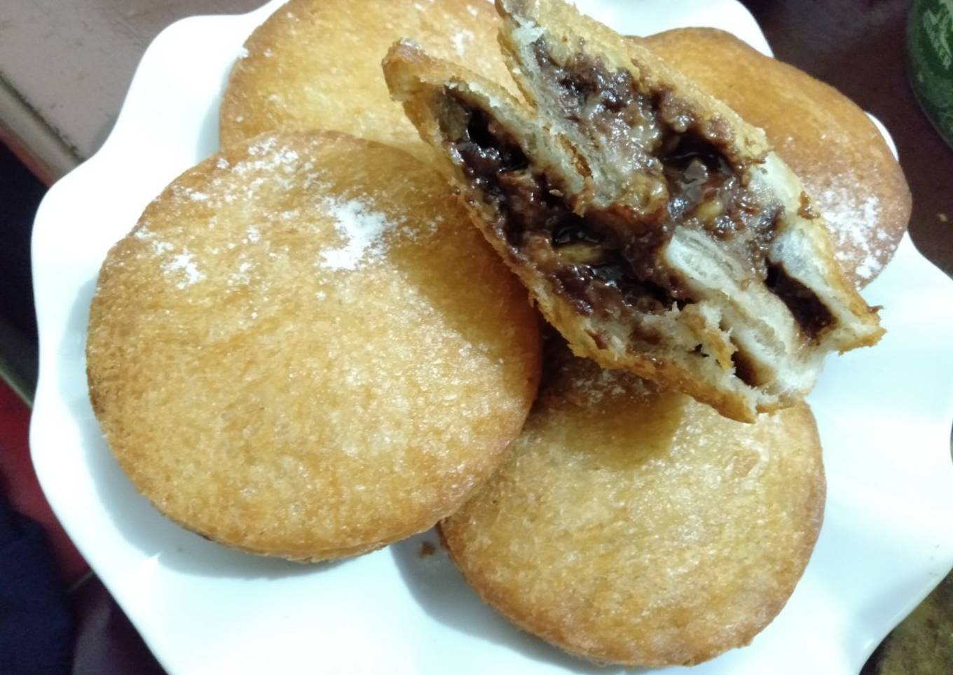 Roti goreng pisang Milo dan Keju Cemilan Enak dan Mudah