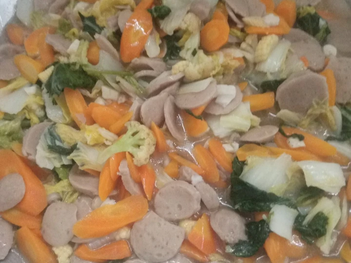 Easy Steps Prepare Recipes Capcay kuah the Awesome  Tasty.