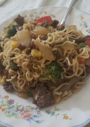 A picture of Stir fry: Beef.