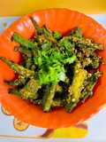 No garlic No onion Bhindi