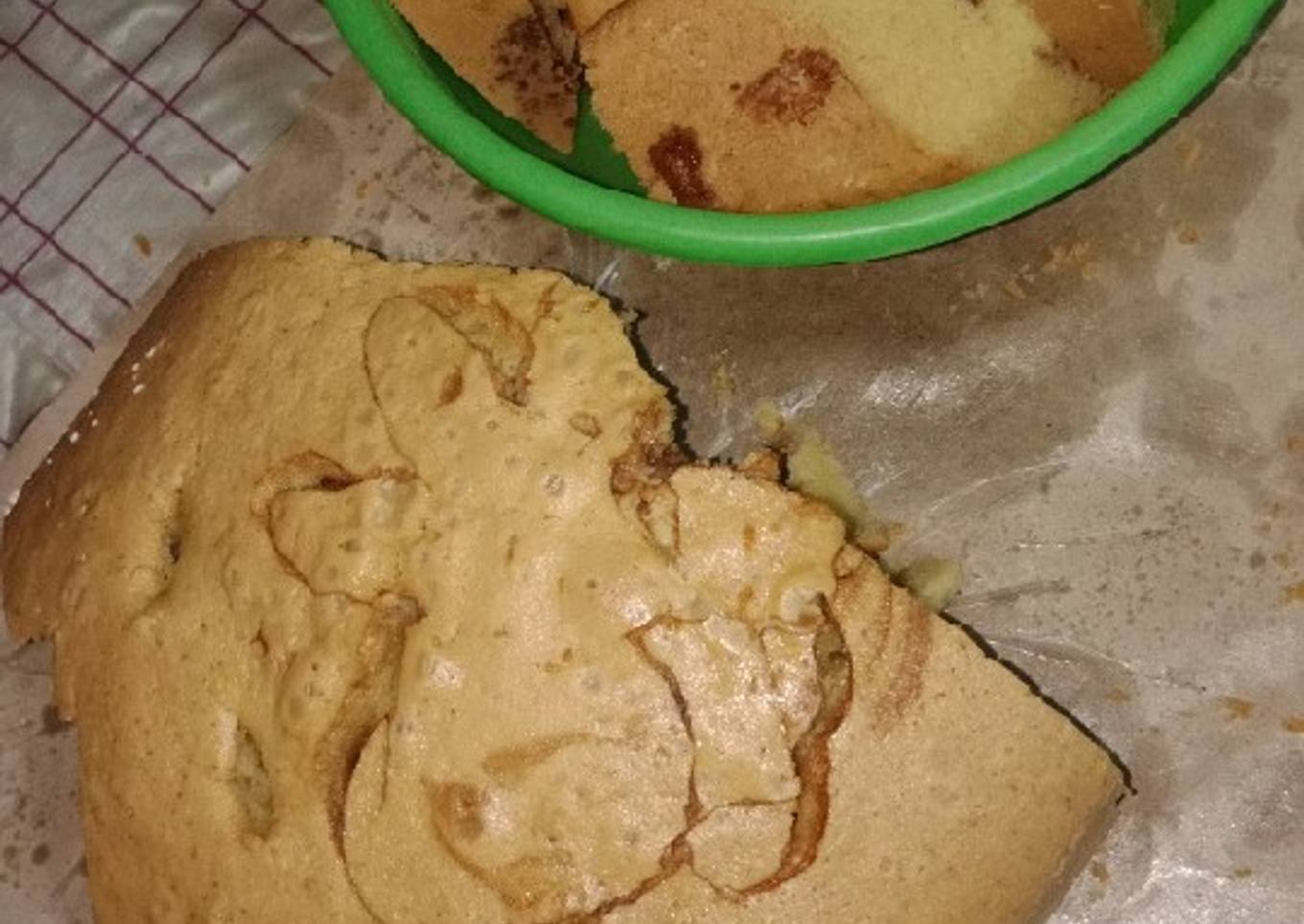 Bolu panggang sederhana