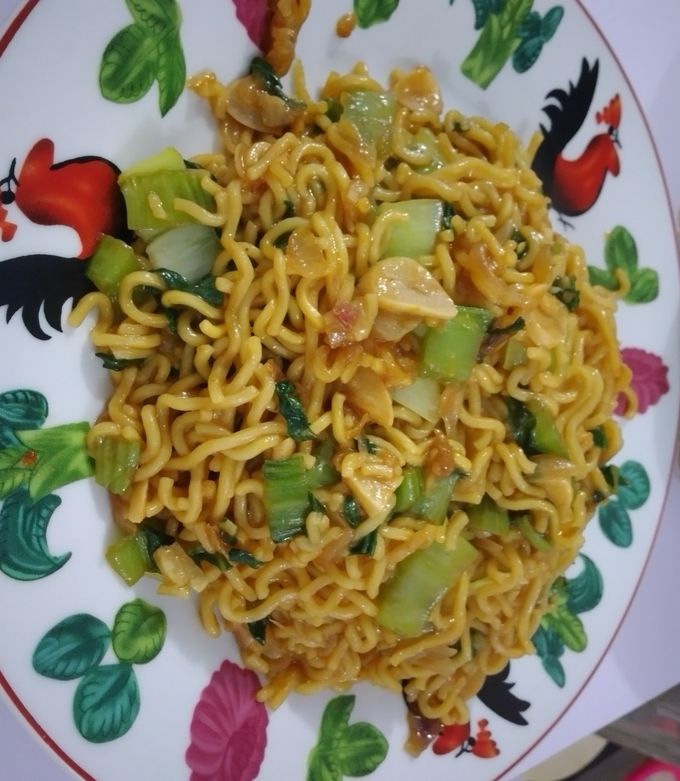 Foto resep Mie kering cap burung dara