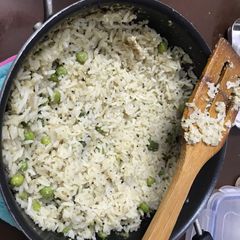 Peas pulav A picture of Peas pulav.