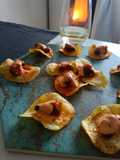 Aperitivo de Mejillones con Emulsión de Salsa de Vieiras