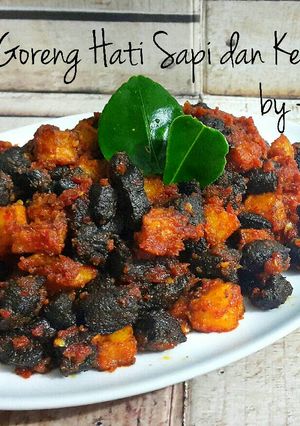Foto resep Sambal Goreng Hati Sapi dan Kentang