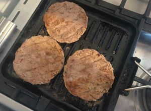 Una foto de Hamburguesas fit de entrecot 🥩🍔
