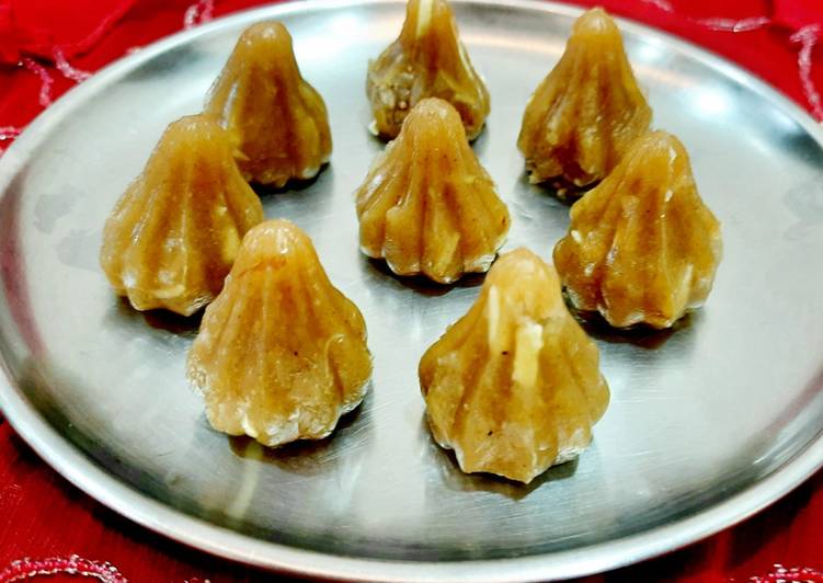 Simple Way to Make Homemade Wheat Flour Modak