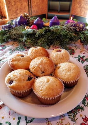 Bögrés szedres muffin recept fotója
