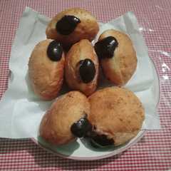 Bomboloni Coklat Metode Autolisis-レシピのメイン写真