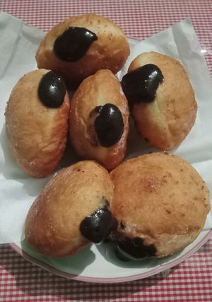 Foto resep Bomboloni Coklat Metode Autolisis
