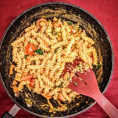 White sauce pasta A picture of White sauce pasta.
