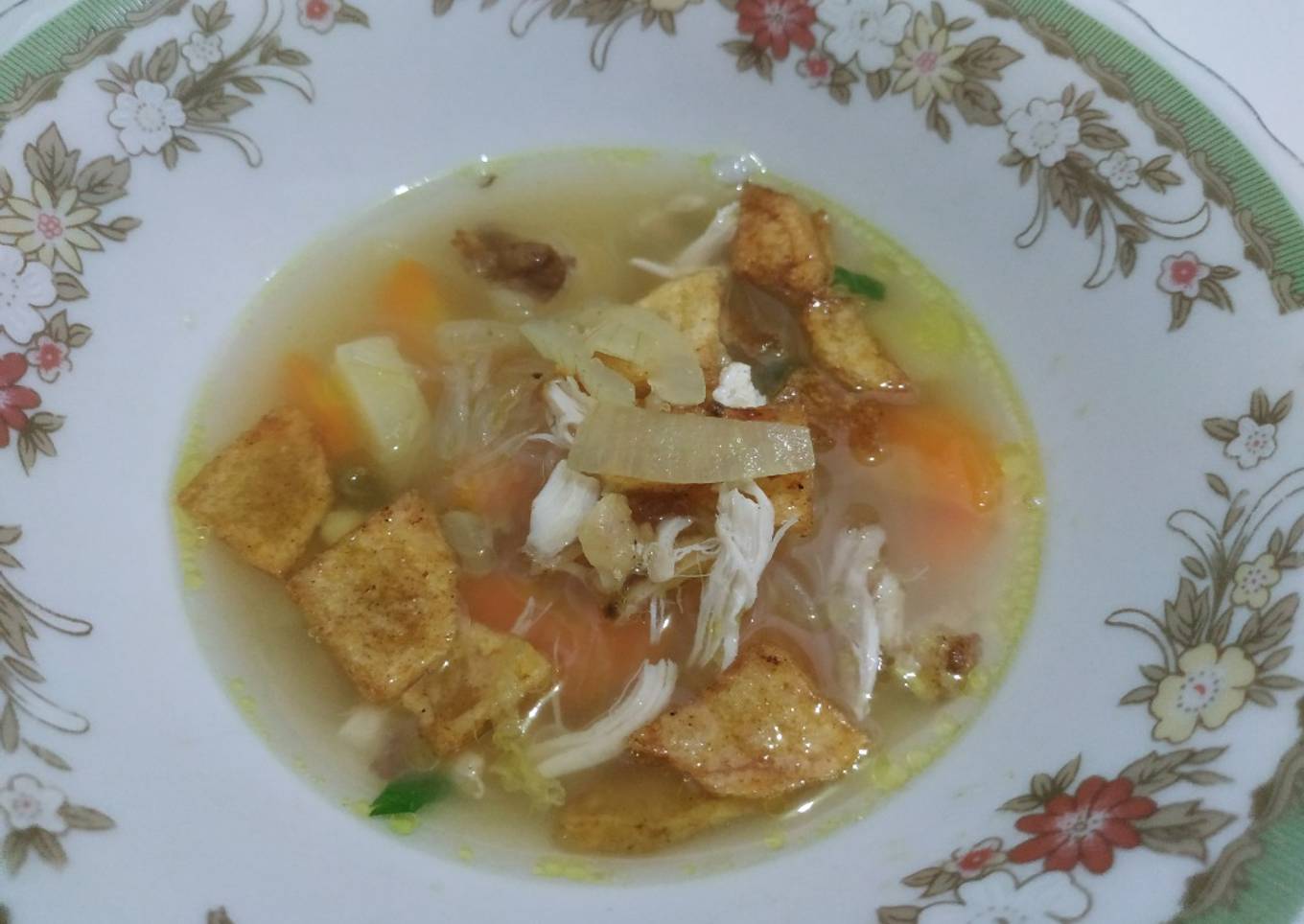 Soto banjar biasa