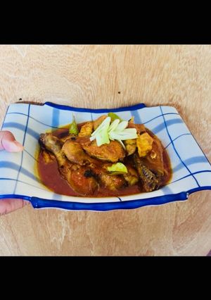 Foto resep Semur Ayam Tahu Pedas