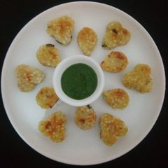 Sabudana cutlet A picture of Sabudana cutlet.