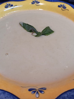 Una foto de Crema de lechuga en Thermomix
