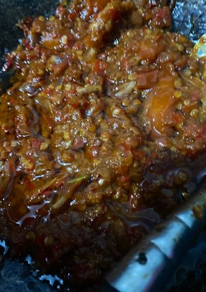 Foto resep Sambal tomat ayam penyet
