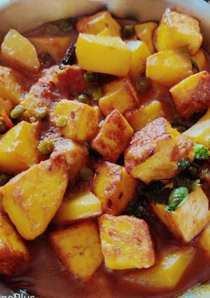 মটর পনির (matar paneer recipe in Bengali) রেসিপির প্রধান ছবি