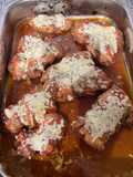 Muslos deshuesados “a la pizza”