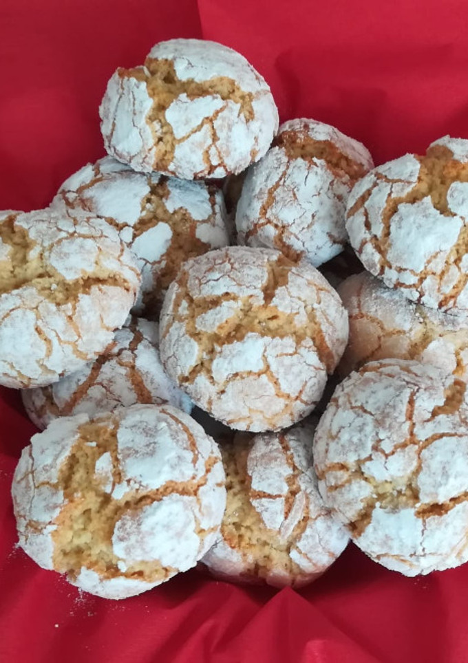 Una foto de Galletas crackles de almendra