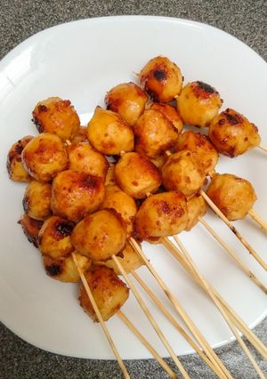 Foto resep Bakso Bakar 🍢 Bumbu Kalasan