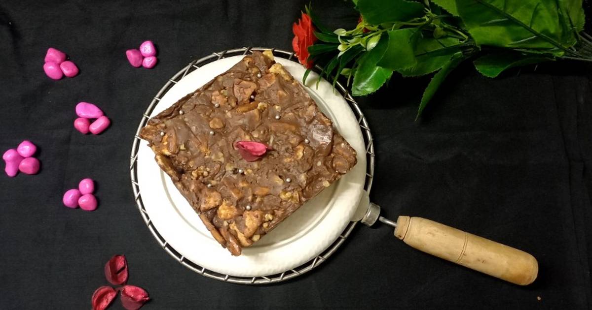 Coffee walnut salami cake Recipe by Sneha Patel Cookpad