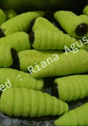 Foto resep Ulat cookies kue kering