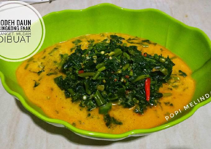 Anti Ribet, Membuat Lodeh daun singkong yg endeus pisan dan gampang bgt dibuat Menu Enak Dan Mudah Dibuat