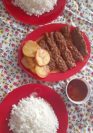 عکسی از دستور کباب تابه ای