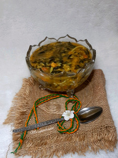 عکسی از دستور آش اسفناج