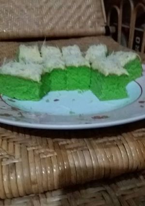 Foto resep Bolu pandan praktis 😊