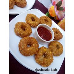 Yam Donuts A picture of Yam Donuts.