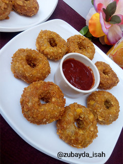 A picture of Yam Donuts.