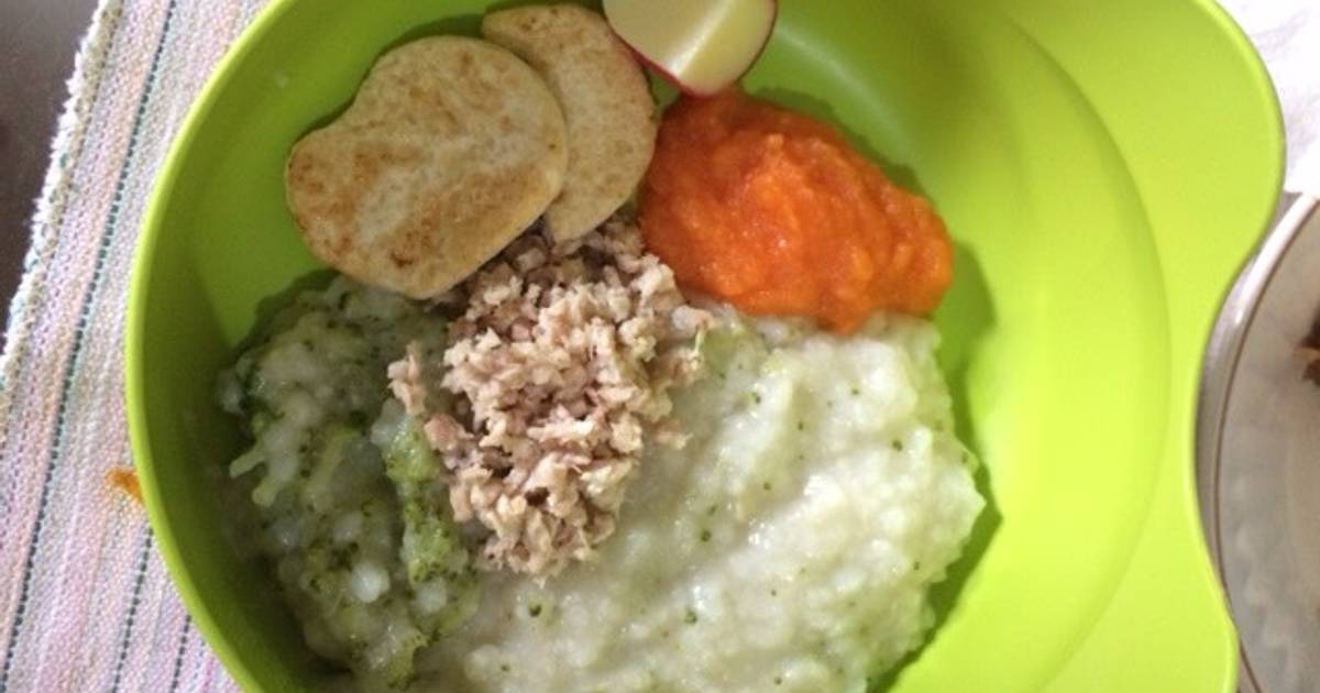  Resep  MPASI Bubur  Ayam  Tahu 8 bulan oleh Tia Art Cookpad