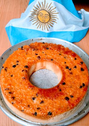 Una foto de Budín de pan 🇦🇷Postre clásico, económico 🍞 receta de aprovechamiento 💰 argento con raíces europeas 🍞