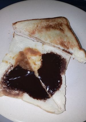 Foto resep Roti bakar sederhana