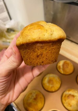 Una foto de Mis Magdalenas (muffins) veganas de Banana