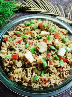 पनीर फ्राइड राइस(Paneer fried rice in hindi) रेसिपी मुख्य फोटो