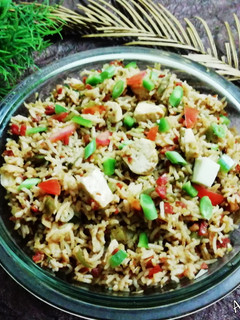 पनीर फ्राइड राइस(Paneer fried rice in hindi) रेसिपी मुख्य फोटो