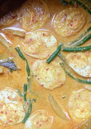 Foto resep Gulai Telur Kacang Panjang