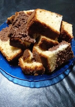 Una foto de Torta de aceite en licuadora
